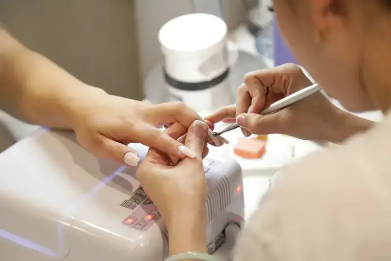 Gelnagels met een stijlvolle afwerking